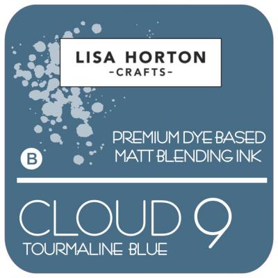 Lisa Horton Crafts Cloud 9 Dye Based Matte Blending Ink Pad - Tourmaline Blue